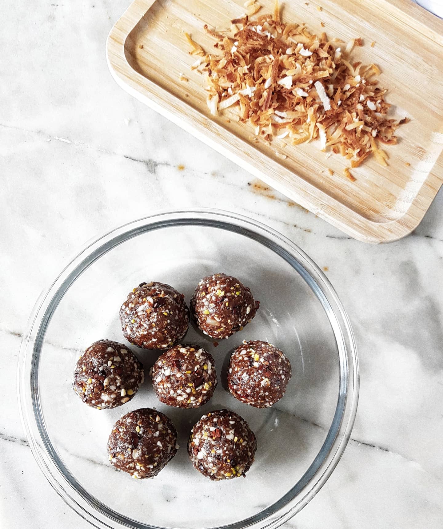 Almond and Coconut Energy Balls